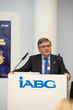 Alvaro Giménez at IABG’s space test centre
