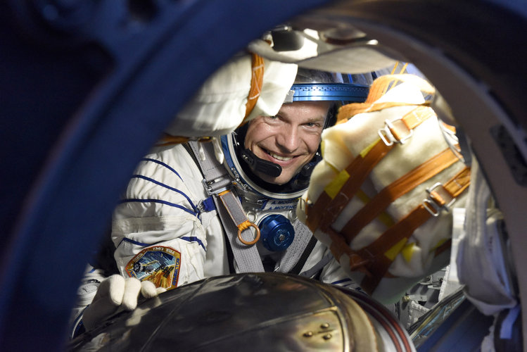 ESA astronaut Andreas Mogensen back on Earth