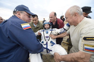ESA astronaut Andreas Mogensen back on Earth