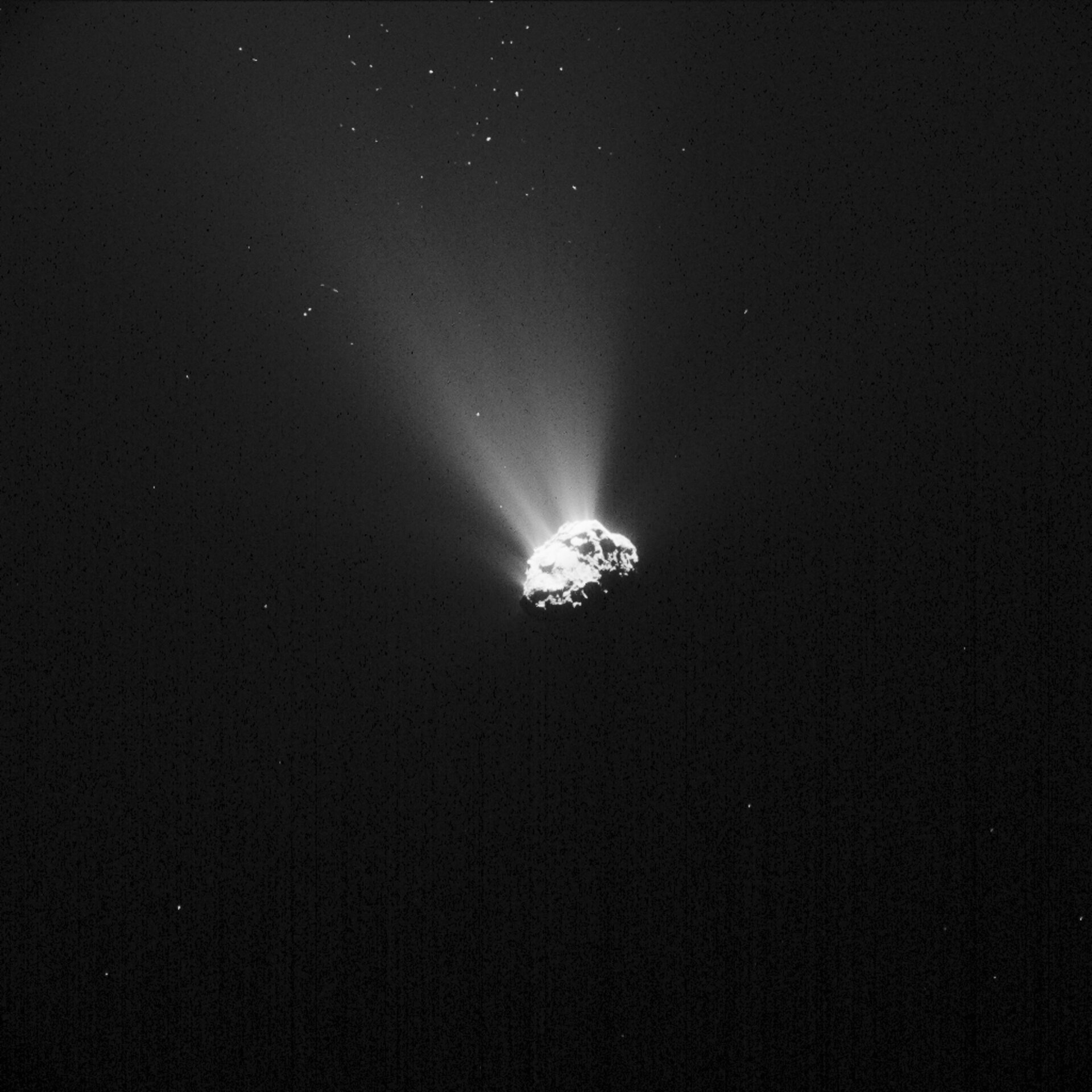 Comet on 5 September 2015 – NavCam 