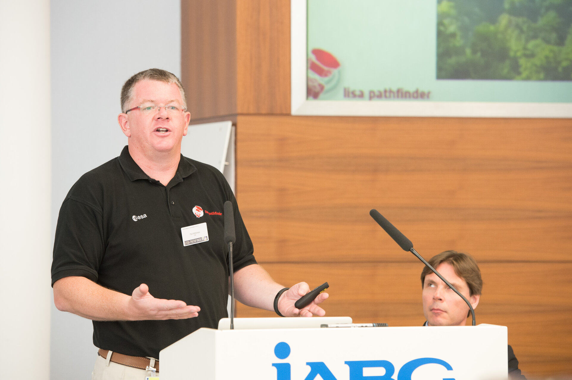 Presentation at IABG’s space test centre