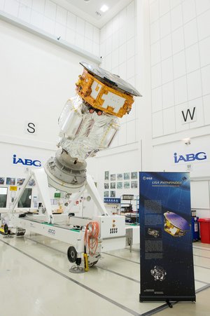 LISA Pathfinder launch composite at IABG’s space test centre