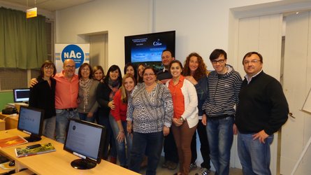 Participantes en el curso de CESAR, impartido en Argentina