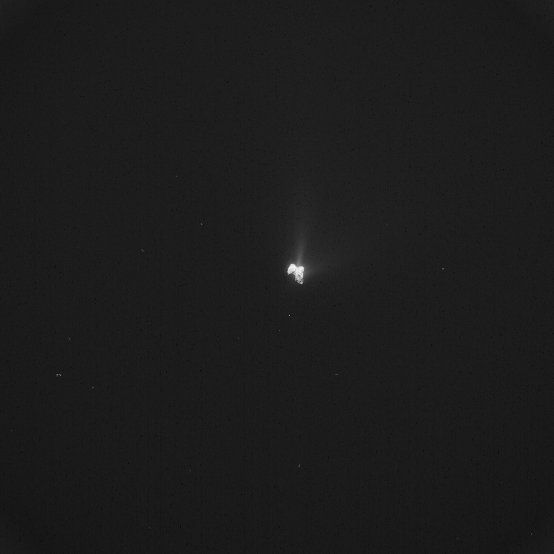 Comet on 30 September 2015 – NavCam