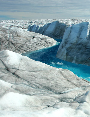 Greenland surface melt