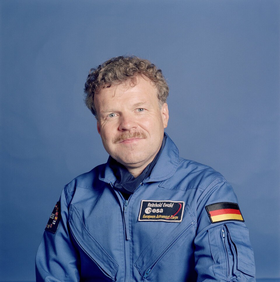 ESA-Astronaut Reinhold Ewald 