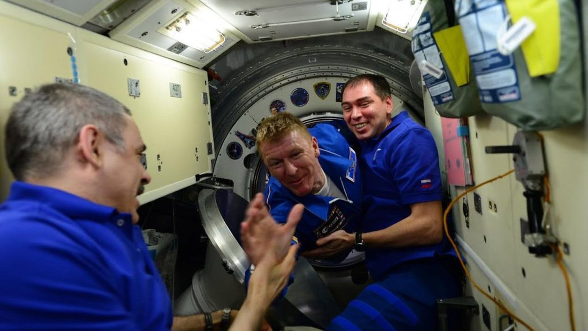 Tim Peake právě dorazil na ISS