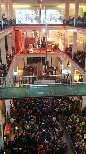 Tim Peake launch event at the London Science Museum