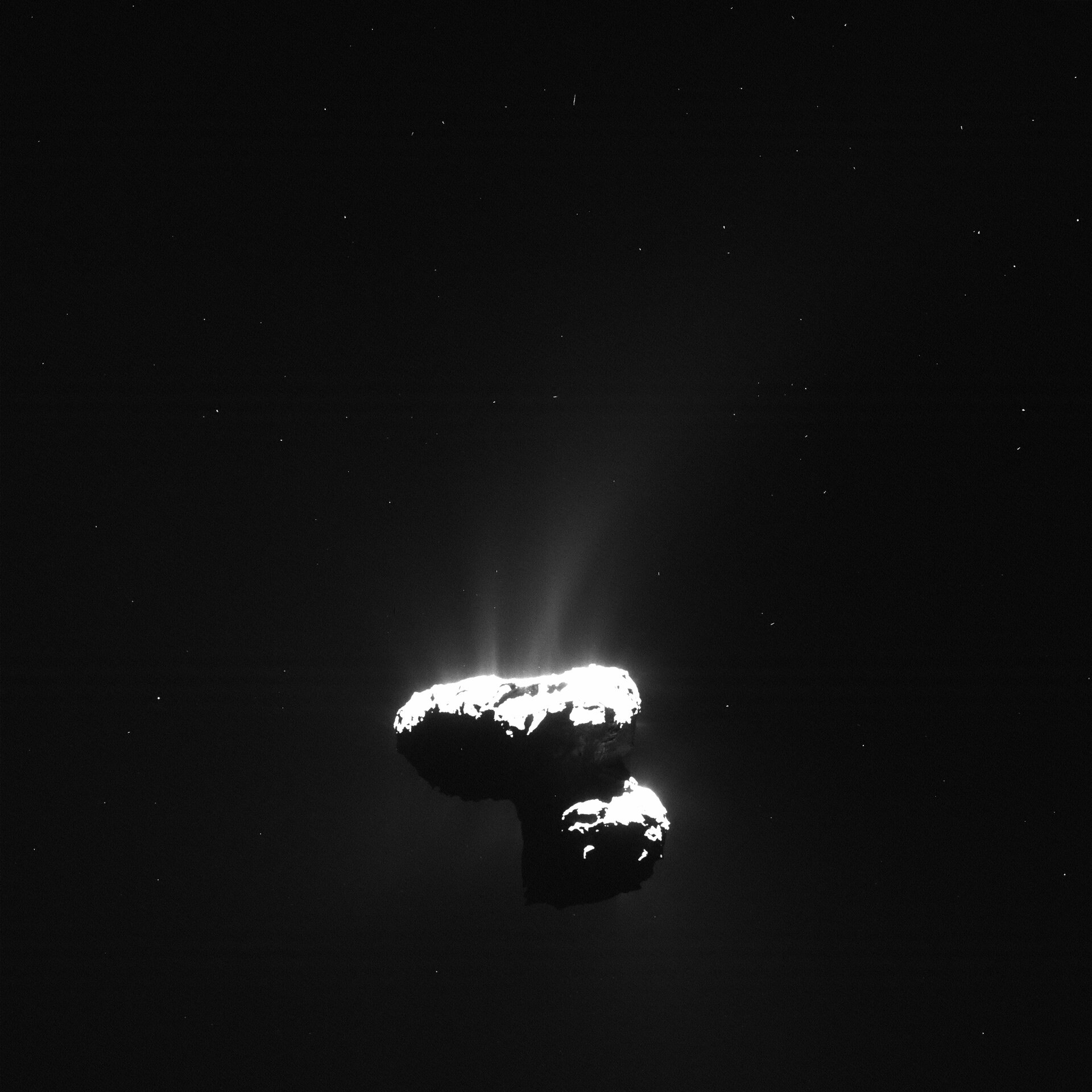 Comet on 13 January 2016 – OSIRIS wide-angle camera