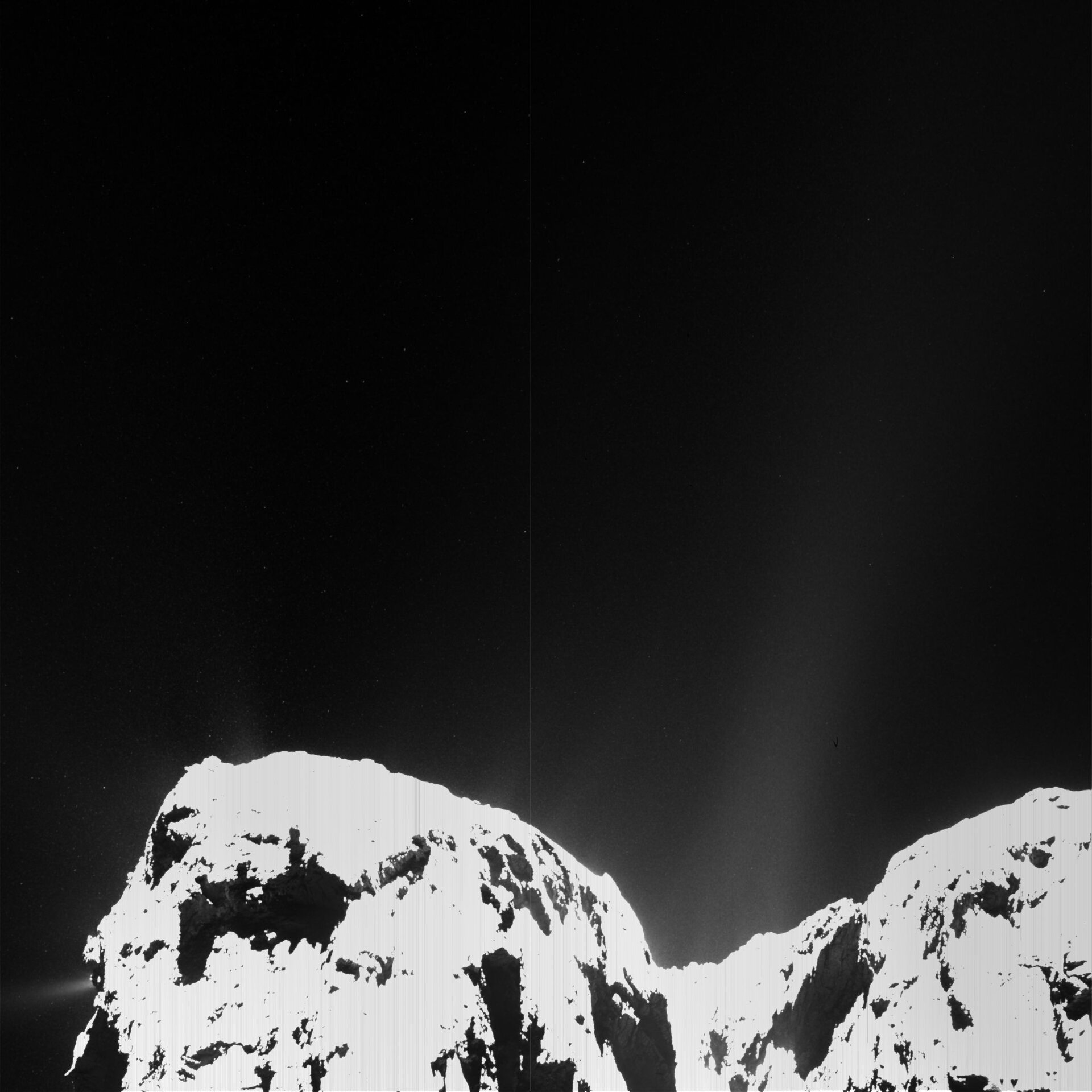 Comet on 25 December 2015 – OSIRIS narrow-angle camera 