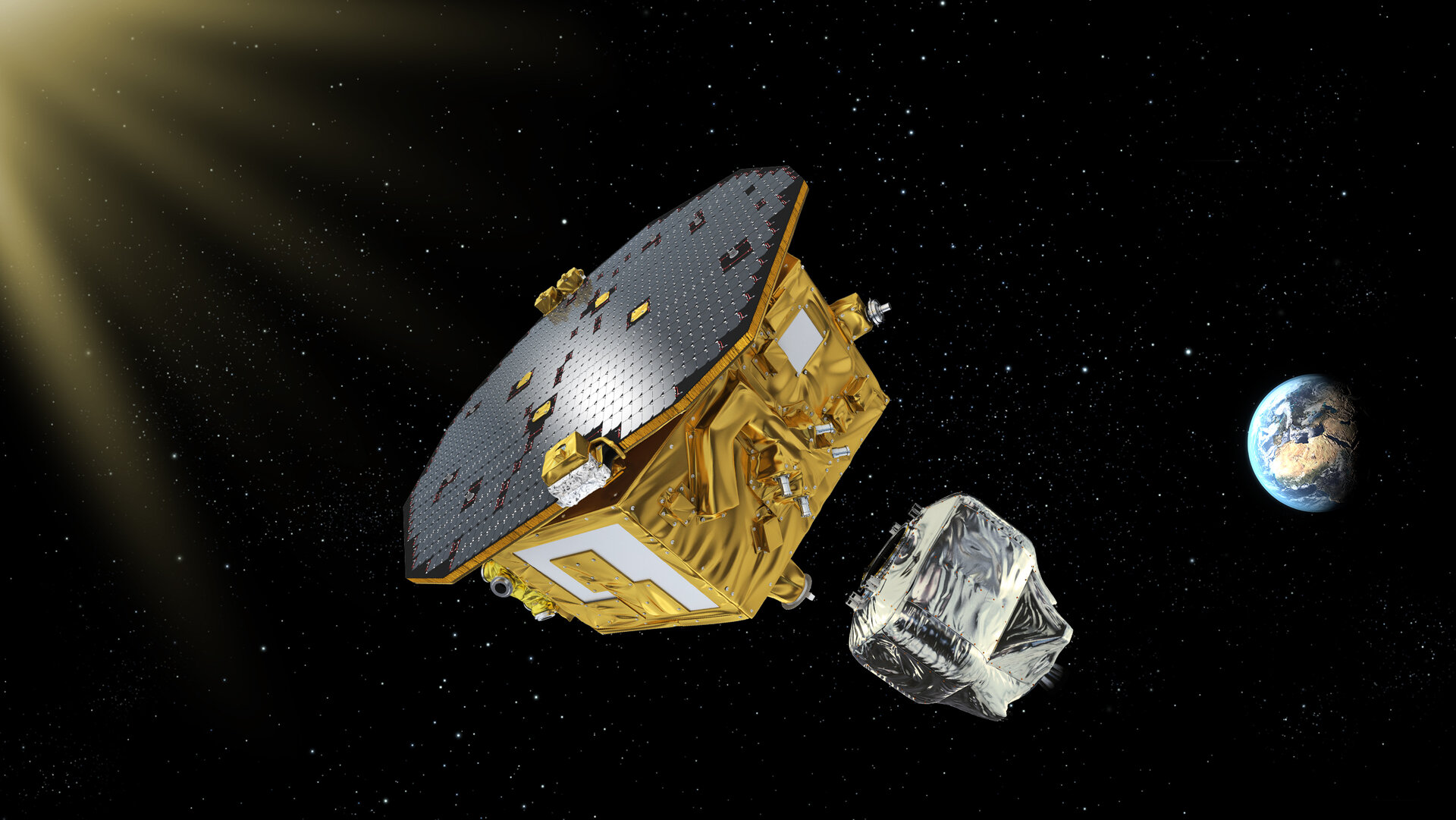 Lisa Pathfinder propulsion module separation