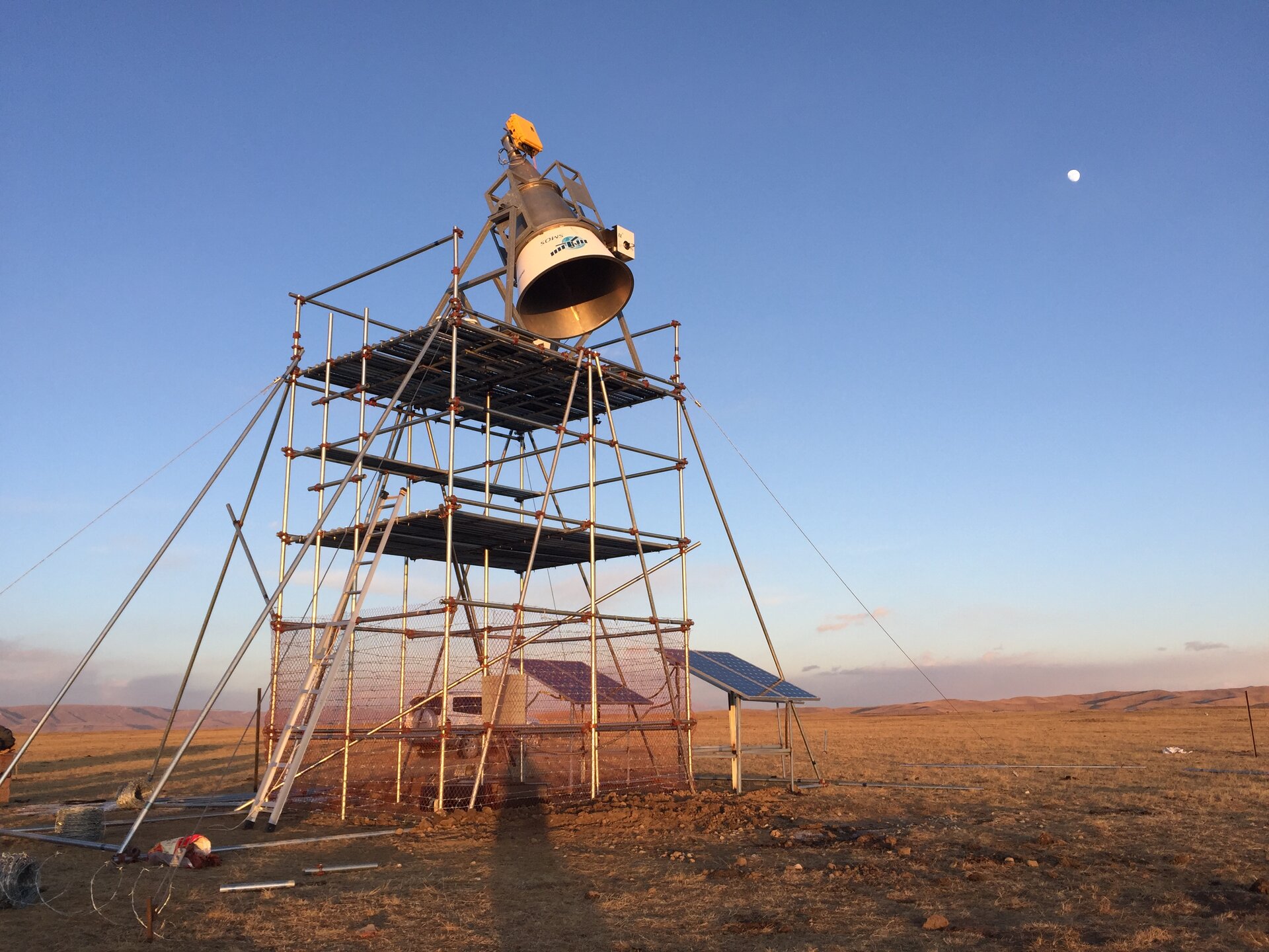 Measuring Tibetan soils