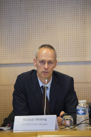 Michael Witting at the EDRS press briefing on 15 January 2016