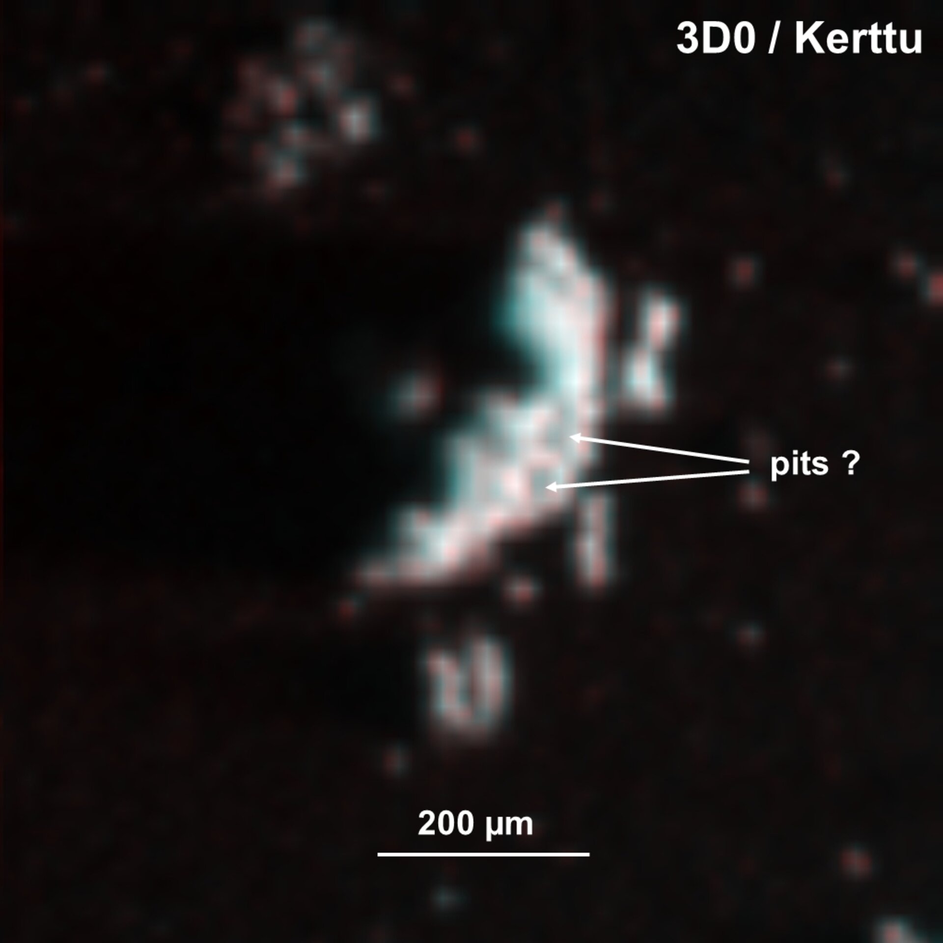 Comet dust – Kerttu 3D (a)
