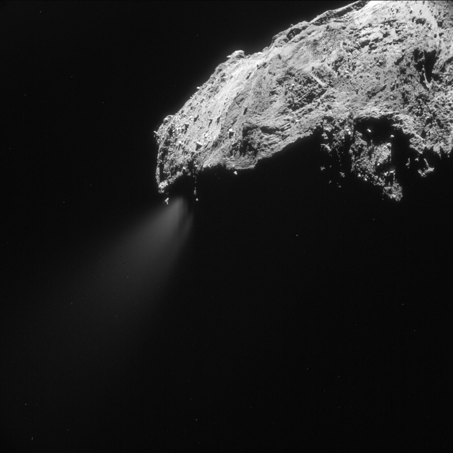 Comet on 1 March 2016 – NavCam 