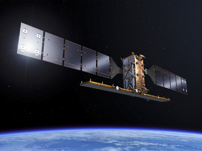 Artist’s impression of Sentinel-1B