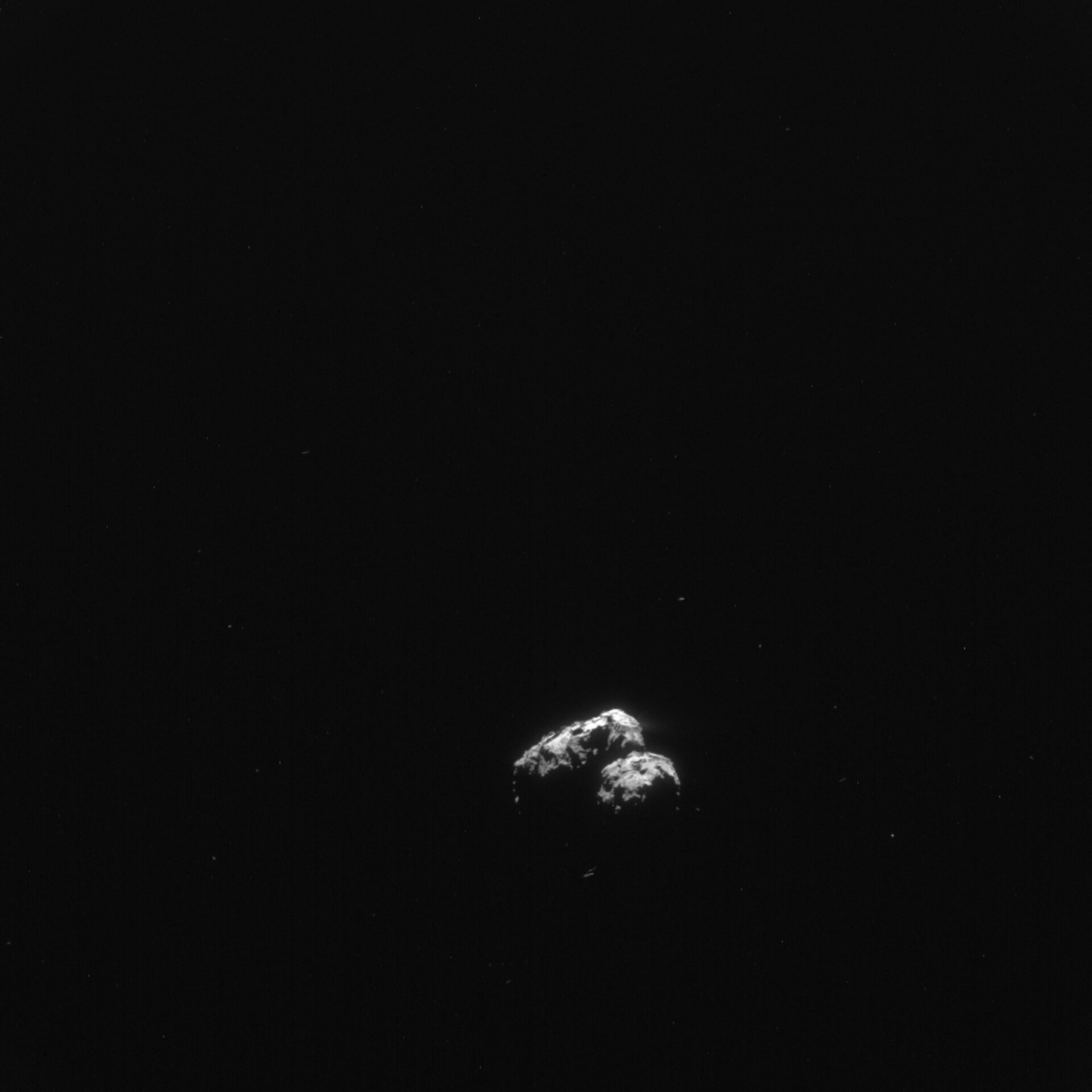 Comet on 4 April 2016 – NavCam