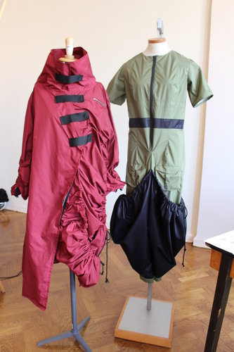 Garment designed by Katharina Sjördstrand, student at ESMOD Berlin