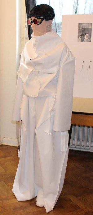 Garment designed by Vivan Mönch, student at ESMOD Berlin
