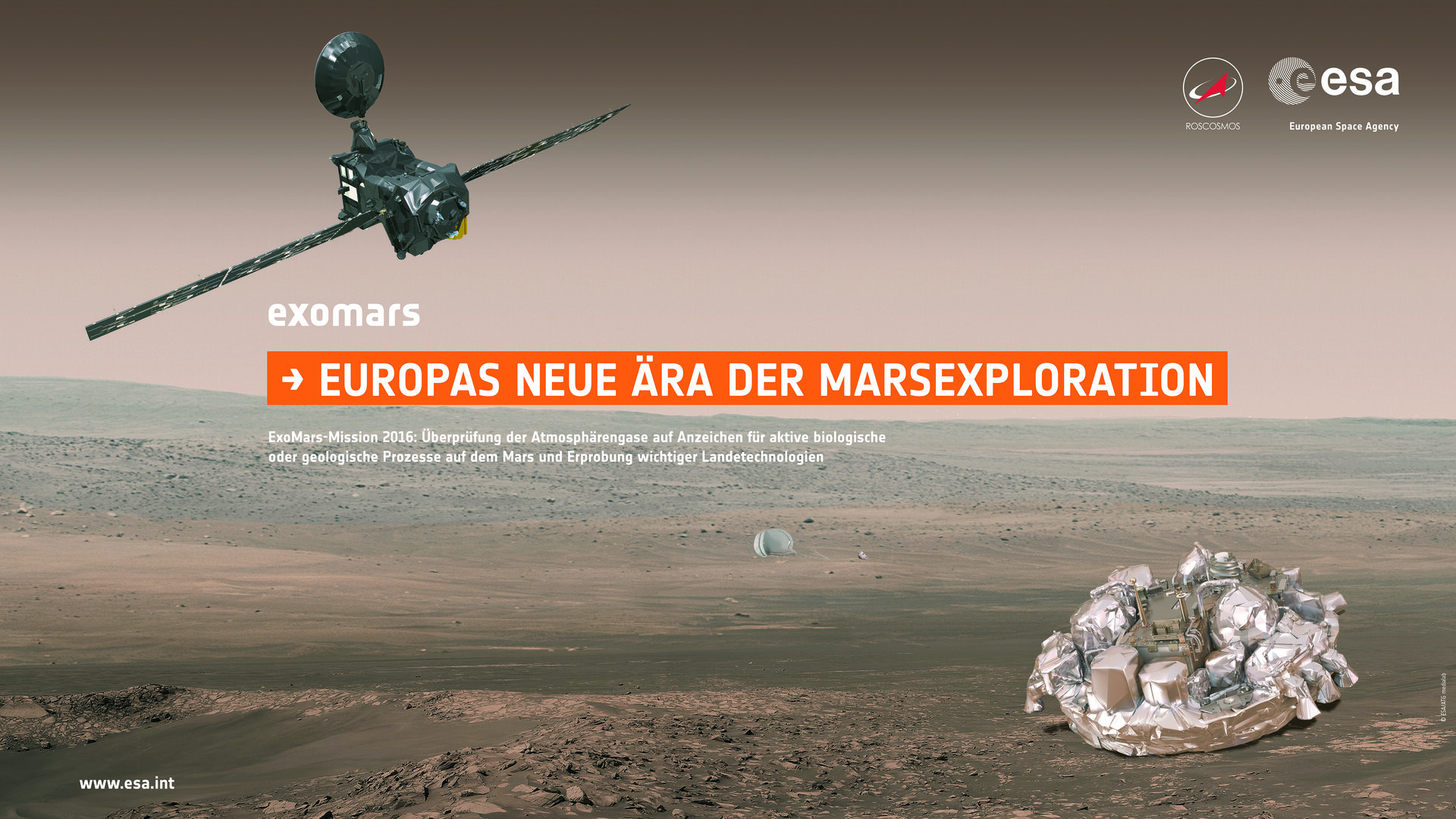 Europas neue Ära der Marsexploration