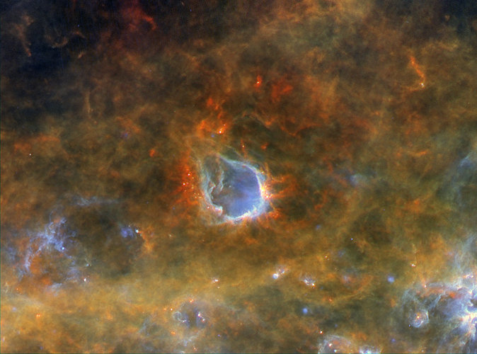 Herschel’s view of RCW 120