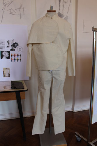 Garment designed by a student from ESMOD Berlin