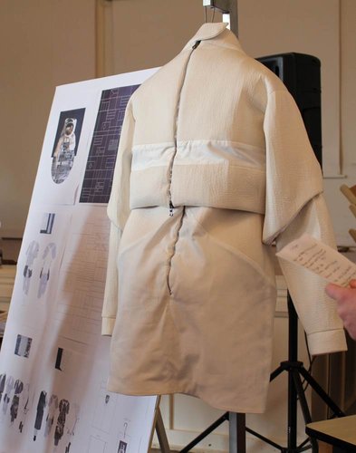 Garment designed by a student from ESMOD Berlin