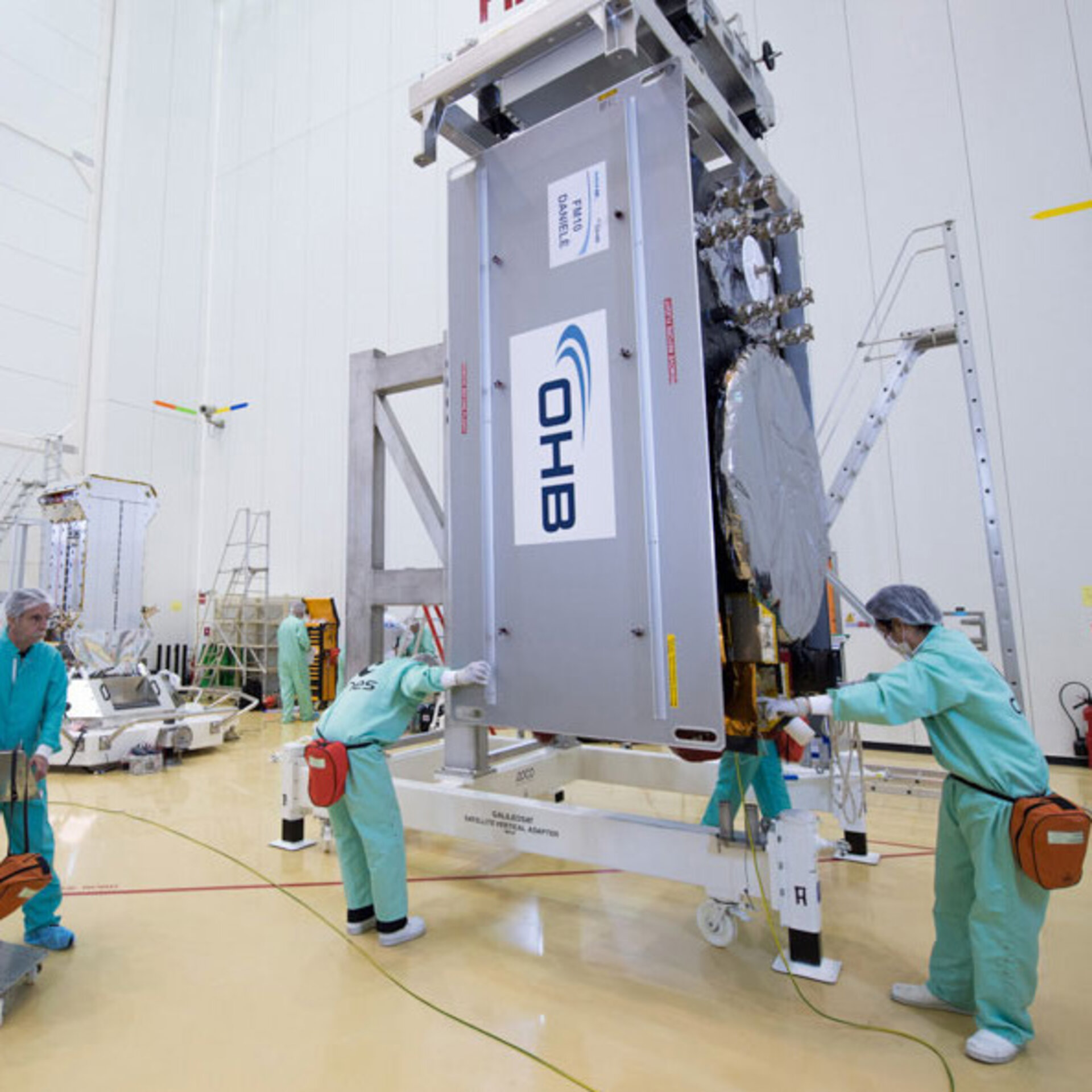 13th Galileo satellite moved to dispenser