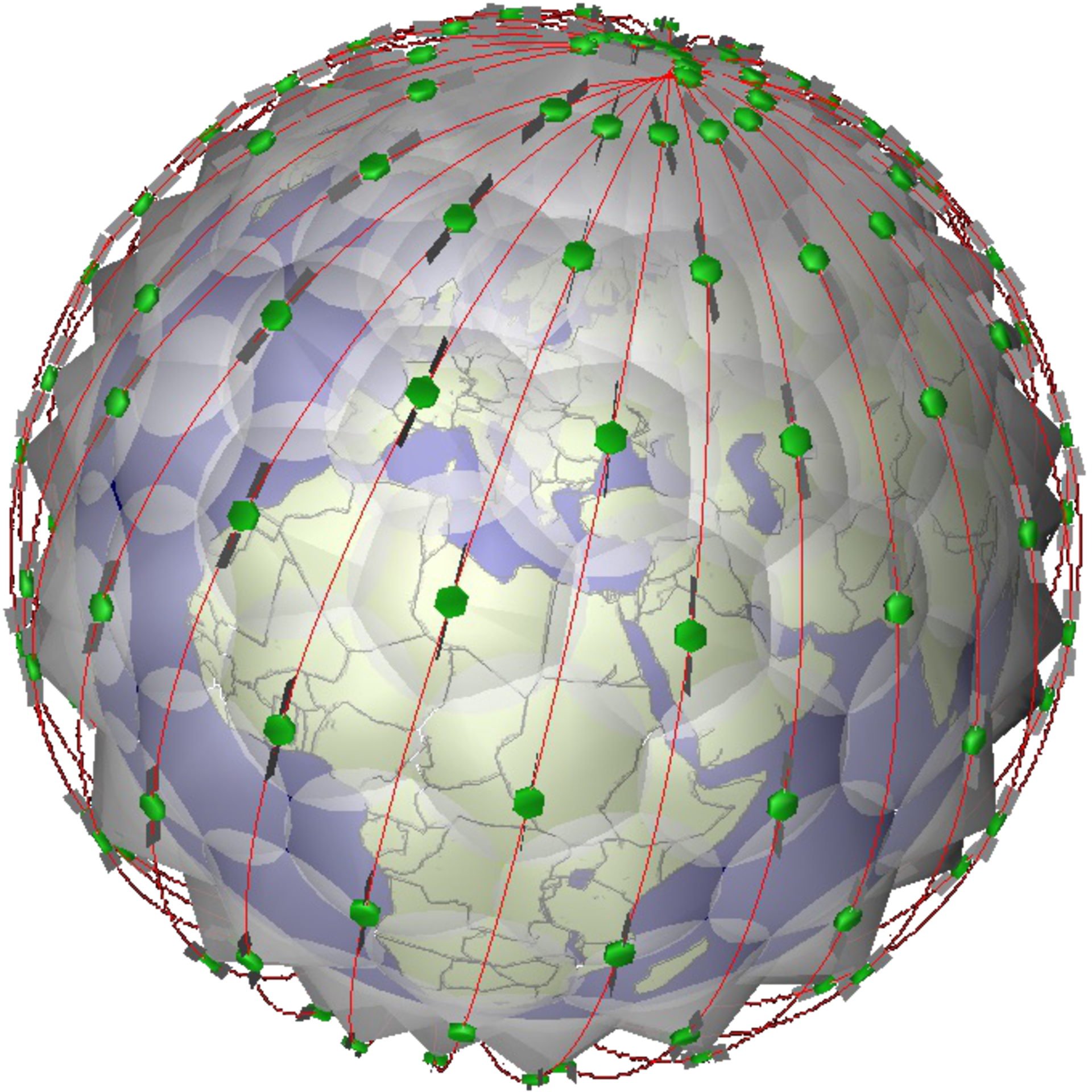 An example of a mega-constellation.