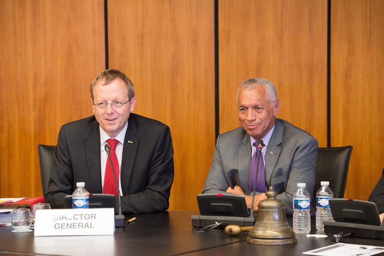 NASA Administrator Charles F. Bolden Jr and ESA Director General Jan Wörner