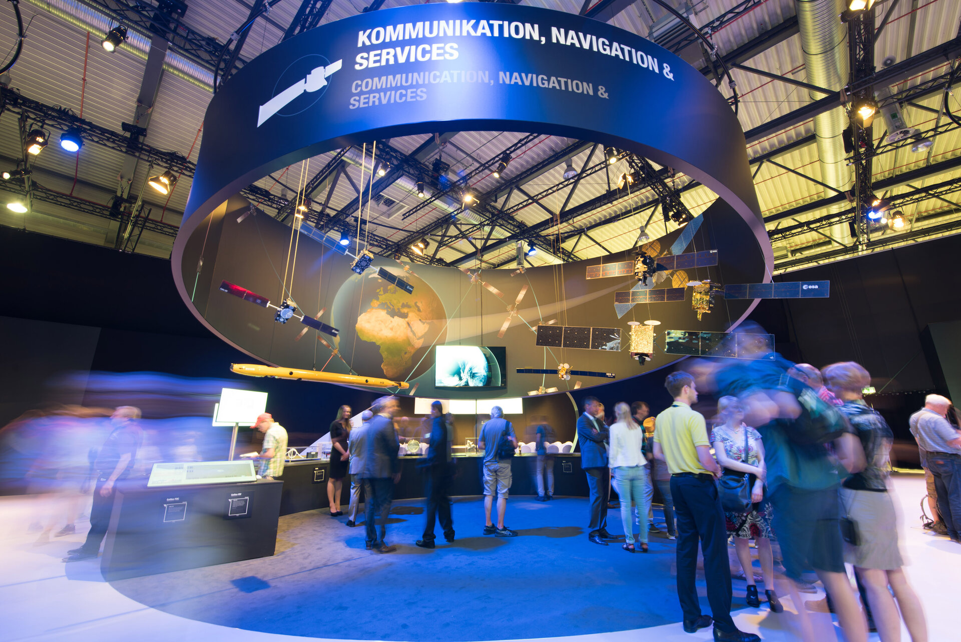 Public day at the ‘Space for Earth’ pavilion