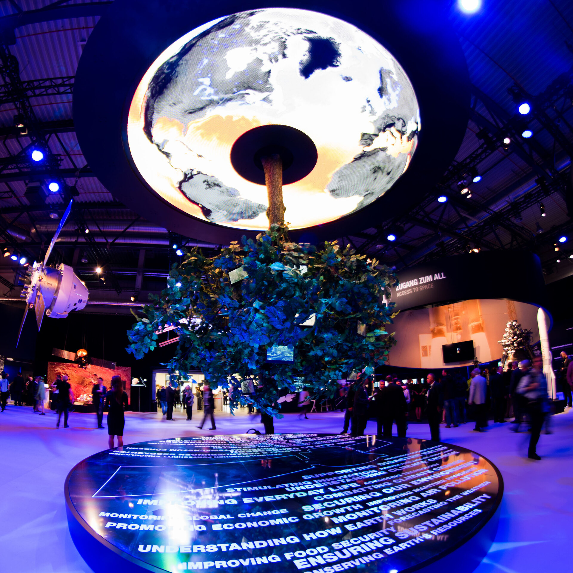 ‘Space for Earth’ pavilion at ILA 2016