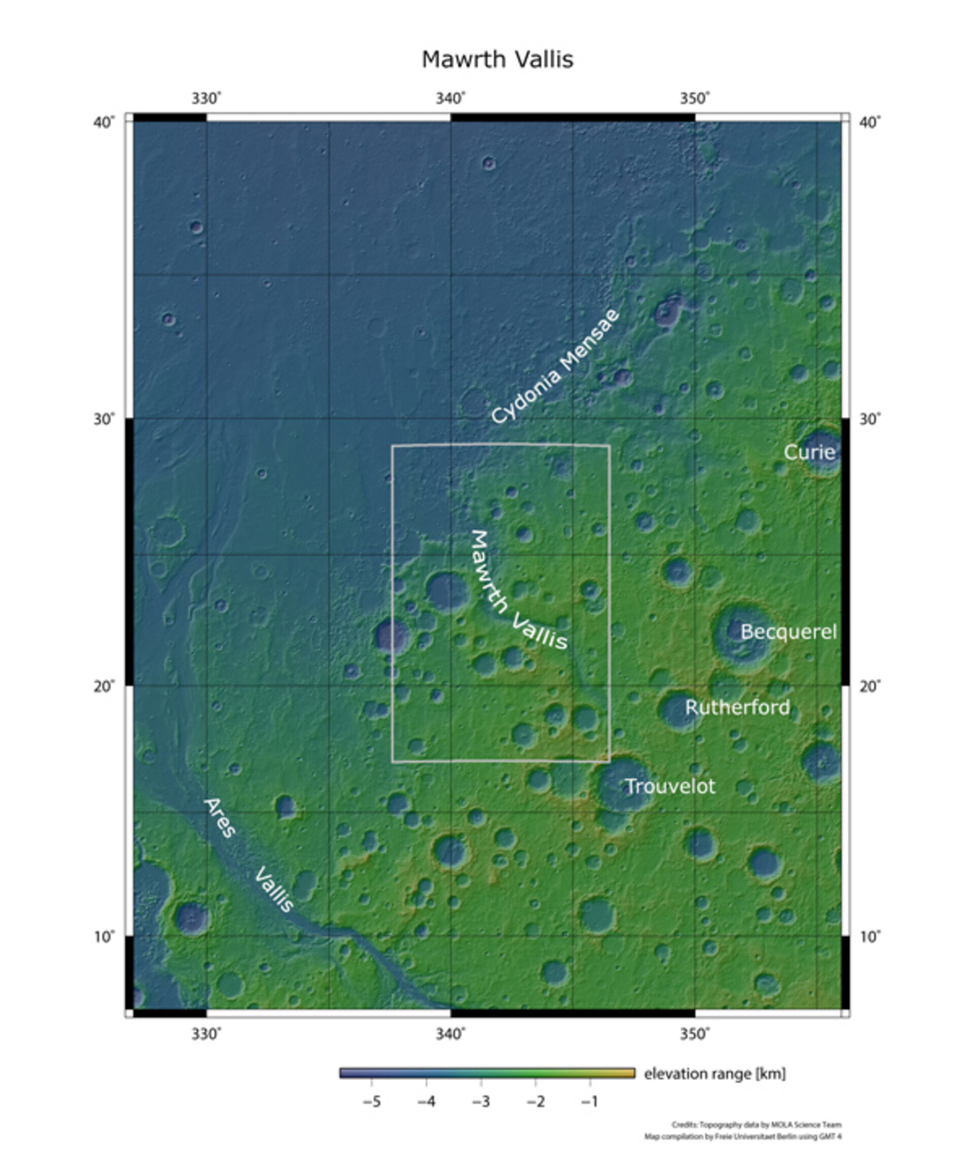 Mawrth Vallis in context