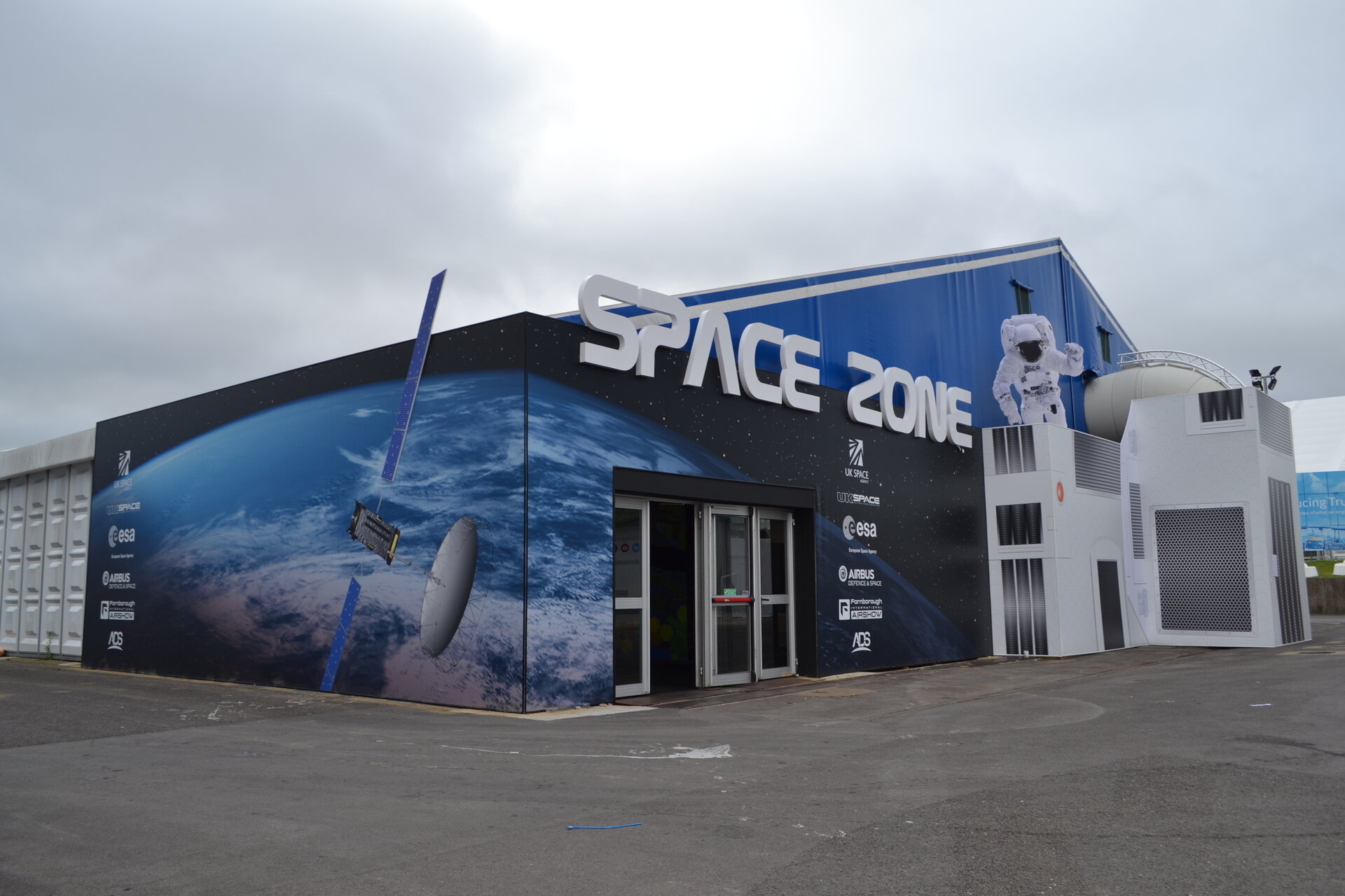 The Space Zone at Farnborough 2016