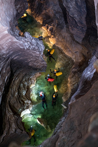 Underground lake