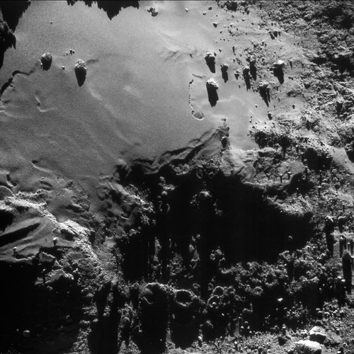 Comet on 17 August 2016 – NavCam