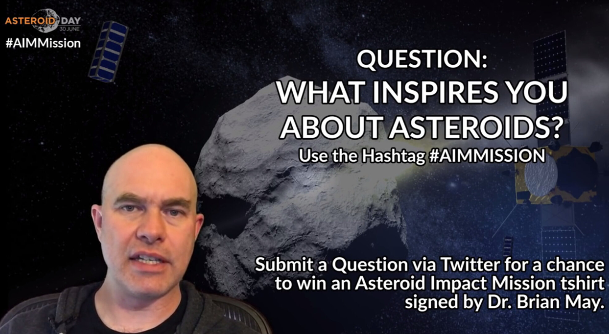 Asteroid Day TV launches new #AIMmission competition