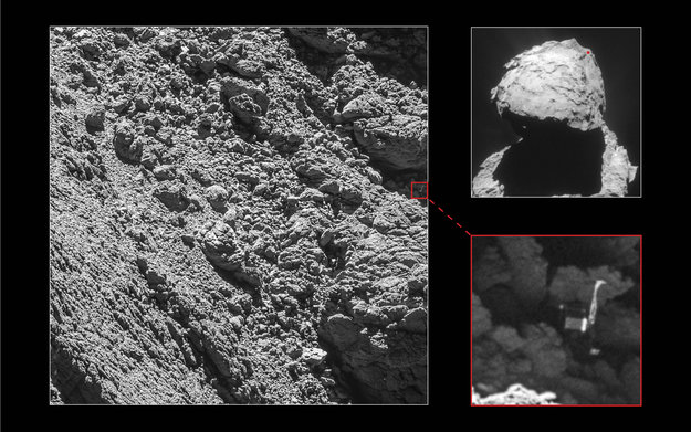 ESA's Philea lander fundet på komet 67P