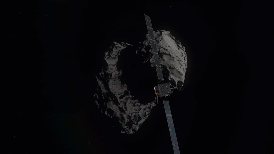 Rosetta's descent