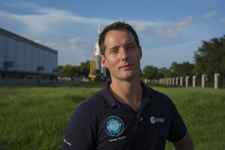 Thomas Pesquet at JSC