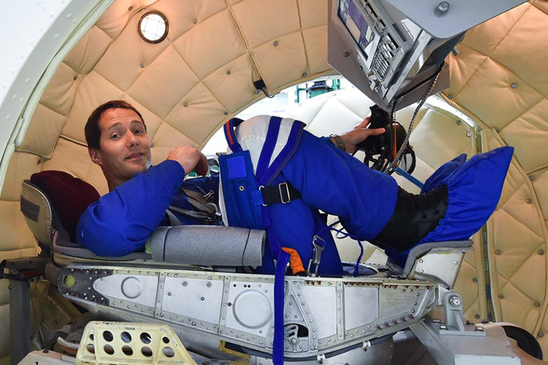 Thomas Pesquet Soyuz training