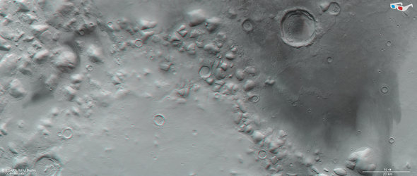 3D view of Colles Nili