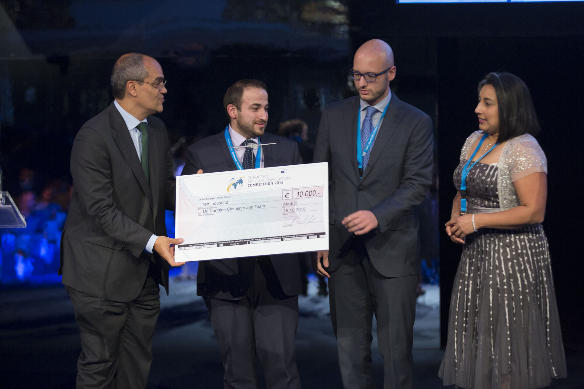 2016 European Satellite Navigation Competition grand prizewinners