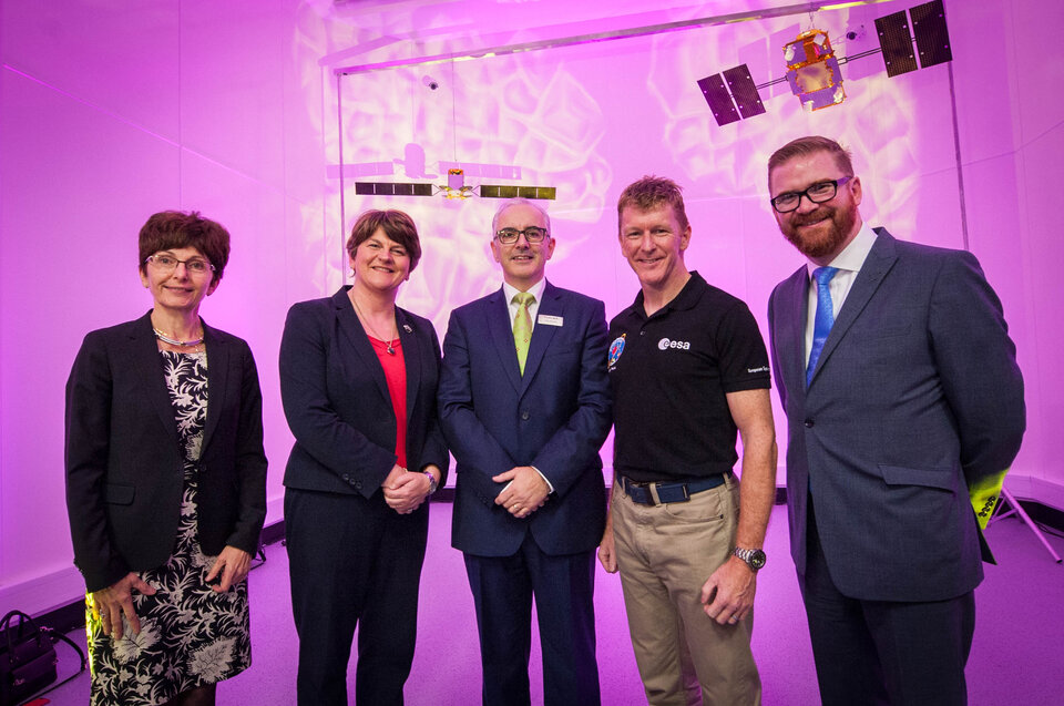 Tim Peake opens electric propulsion centre