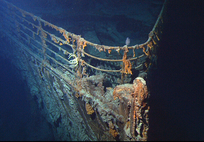 Proa del RMS Titanic