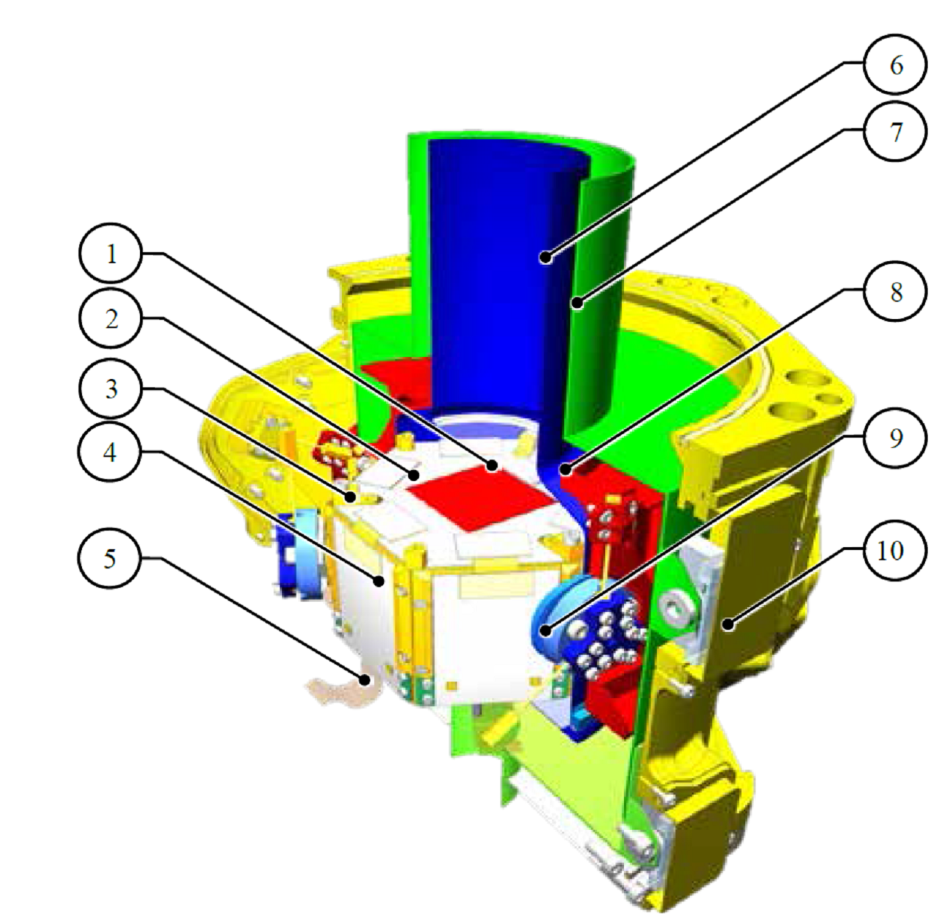 Conceptual design of TES focal plane