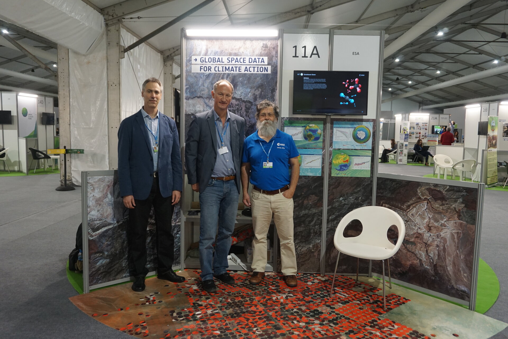 ESA representatives at COP22