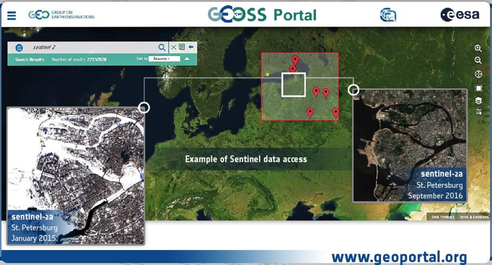 New GEOSS portal