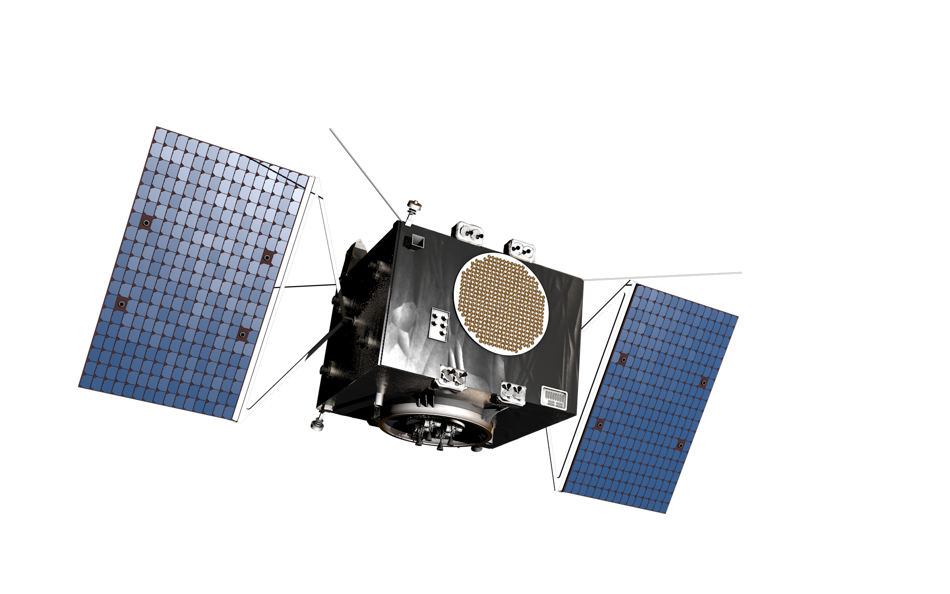 OHB proposal for AIM spacecraft - close-up 1