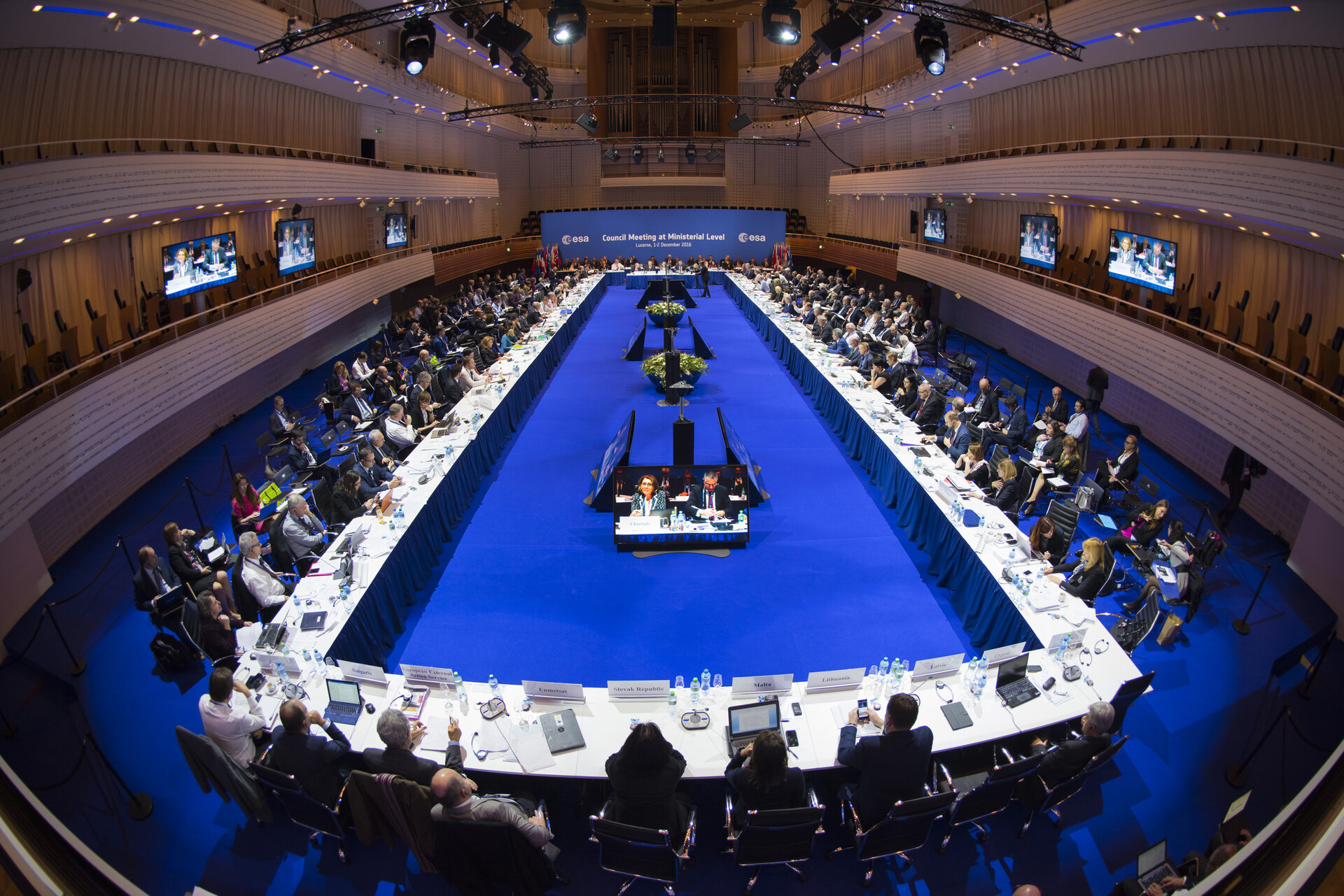 ESA Council meeting at Ministerial Level, Lucerne, on 1 December 2016